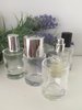 Perfume bottles 30ml glass with snap on spray - ROUND